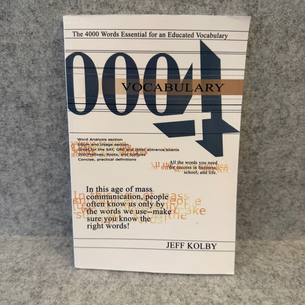 Vocabulary 4000: The 4000 Words Essential for an Educated Vocabulary